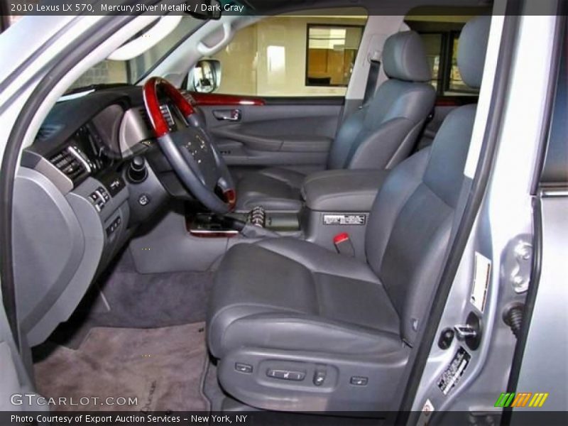 Dark Gray Interior - 2010 LX 570 