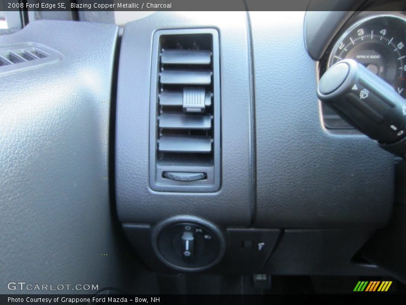 Blazing Copper Metallic / Charcoal 2008 Ford Edge SE
