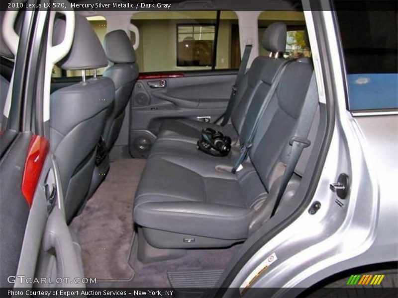 Mercury Silver Metallic / Dark Gray 2010 Lexus LX 570