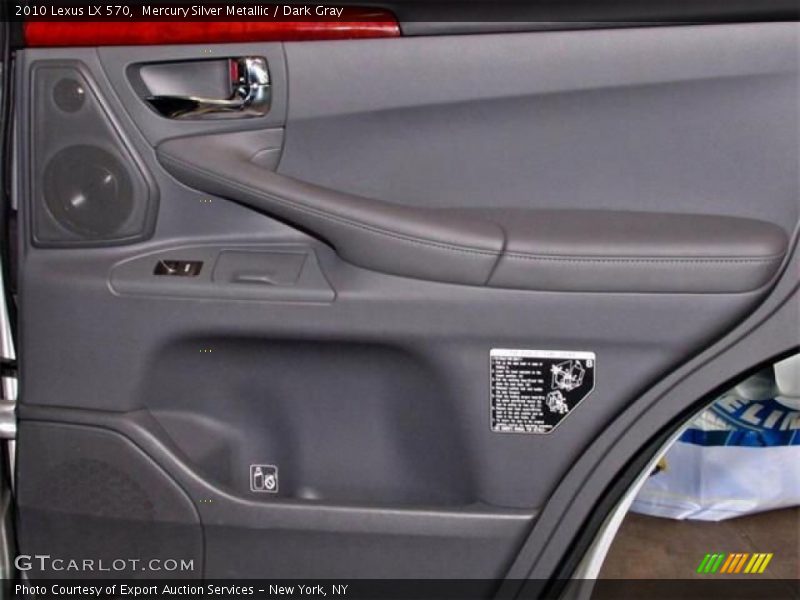 Mercury Silver Metallic / Dark Gray 2010 Lexus LX 570