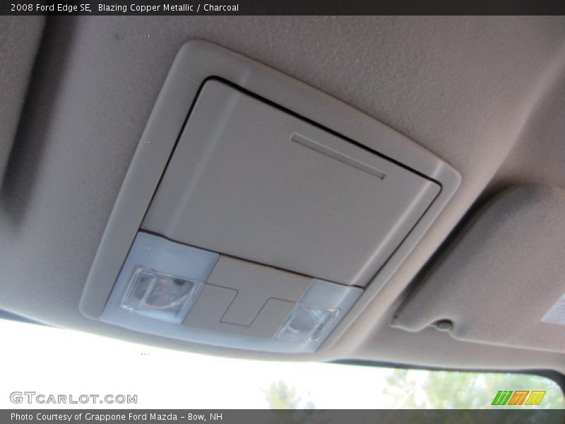 Blazing Copper Metallic / Charcoal 2008 Ford Edge SE