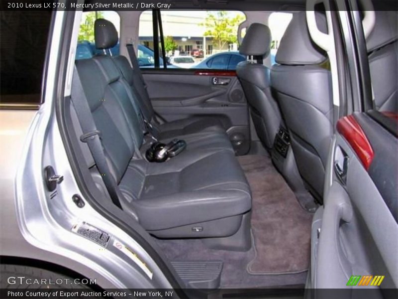 Mercury Silver Metallic / Dark Gray 2010 Lexus LX 570
