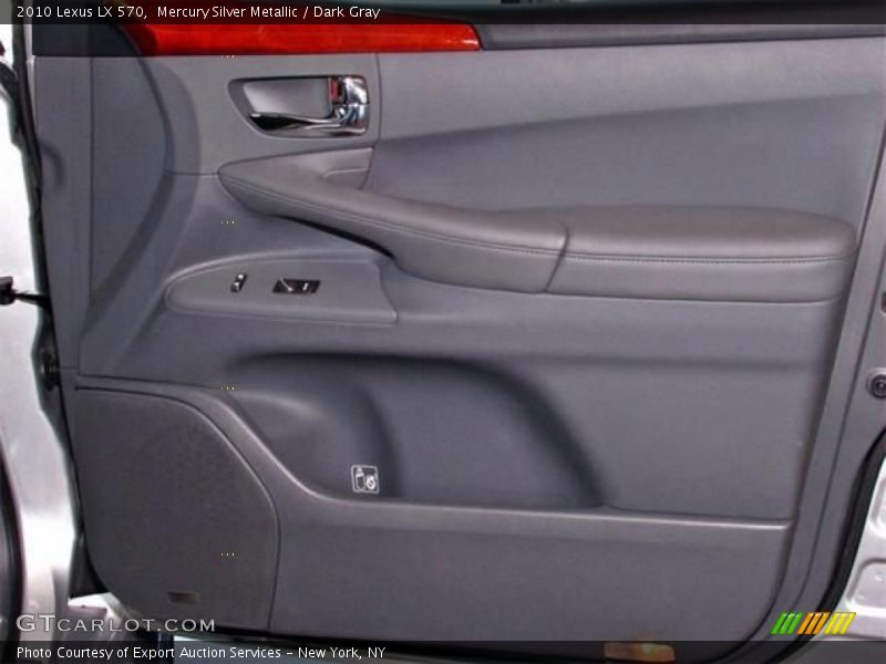 Mercury Silver Metallic / Dark Gray 2010 Lexus LX 570