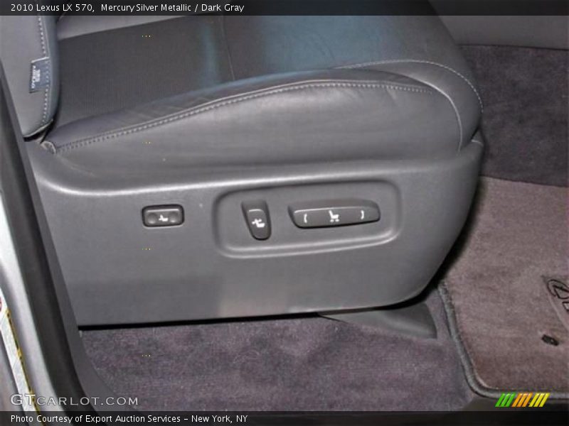 Mercury Silver Metallic / Dark Gray 2010 Lexus LX 570