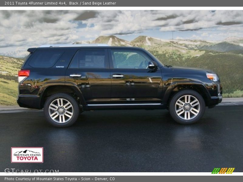 Black / Sand Beige Leather 2011 Toyota 4Runner Limited 4x4