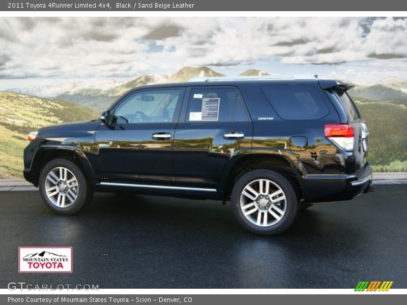 Black / Sand Beige Leather 2011 Toyota 4Runner Limited 4x4