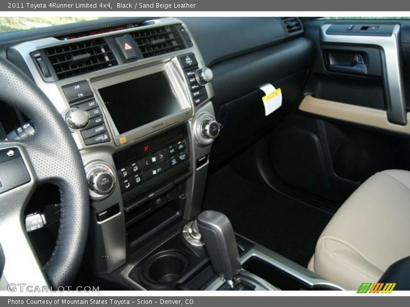 Black / Sand Beige Leather 2011 Toyota 4Runner Limited 4x4
