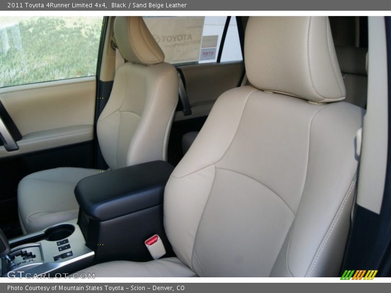 Black / Sand Beige Leather 2011 Toyota 4Runner Limited 4x4