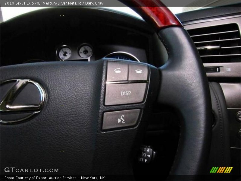 Mercury Silver Metallic / Dark Gray 2010 Lexus LX 570