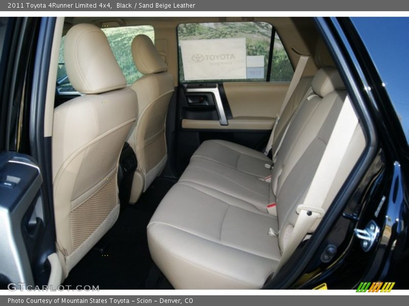 Black / Sand Beige Leather 2011 Toyota 4Runner Limited 4x4