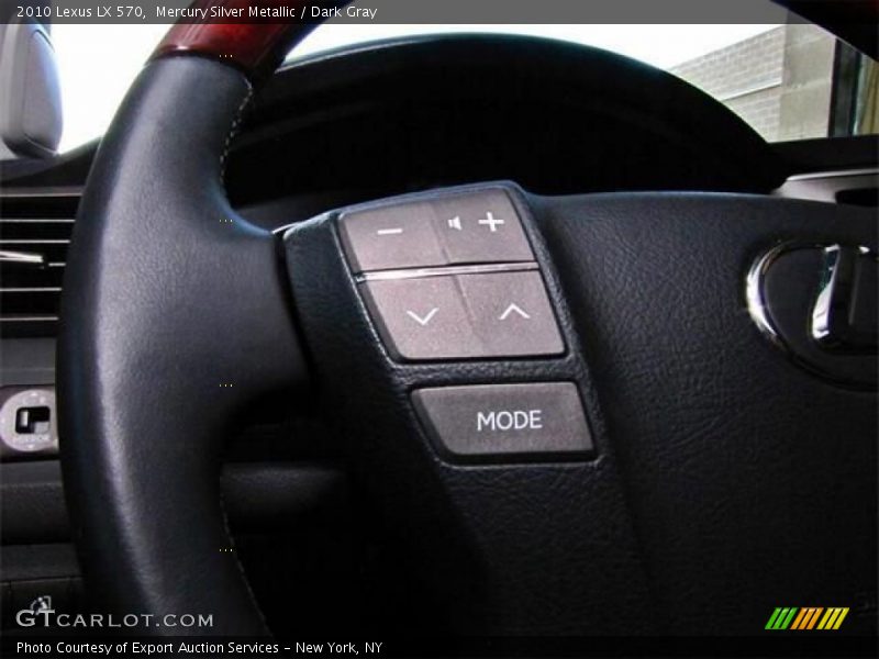 Mercury Silver Metallic / Dark Gray 2010 Lexus LX 570