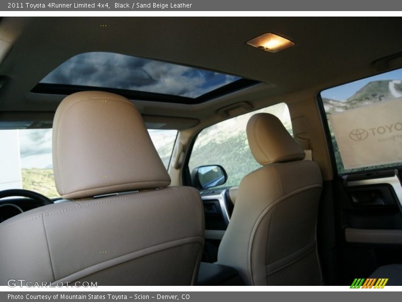 Black / Sand Beige Leather 2011 Toyota 4Runner Limited 4x4
