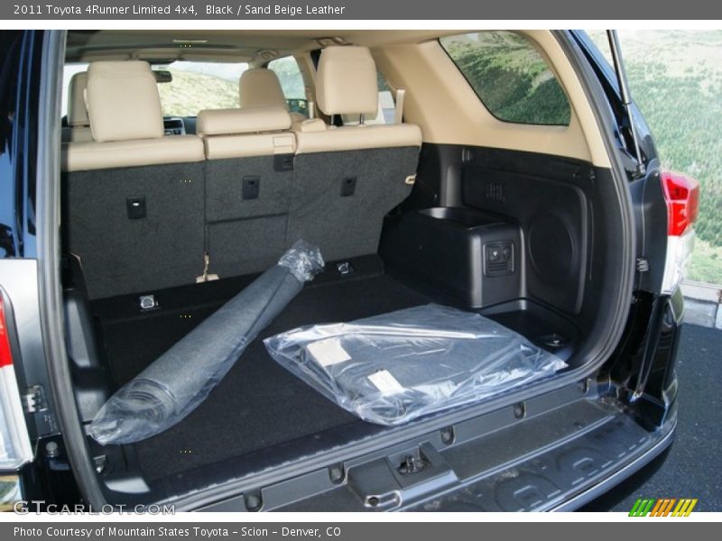 Black / Sand Beige Leather 2011 Toyota 4Runner Limited 4x4