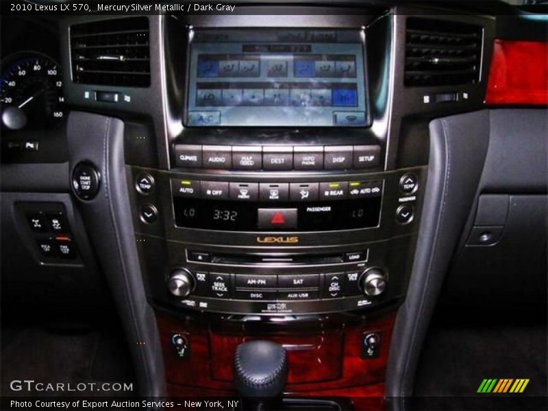 Mercury Silver Metallic / Dark Gray 2010 Lexus LX 570