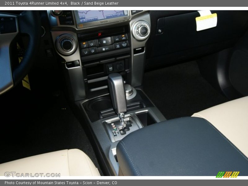 Black / Sand Beige Leather 2011 Toyota 4Runner Limited 4x4
