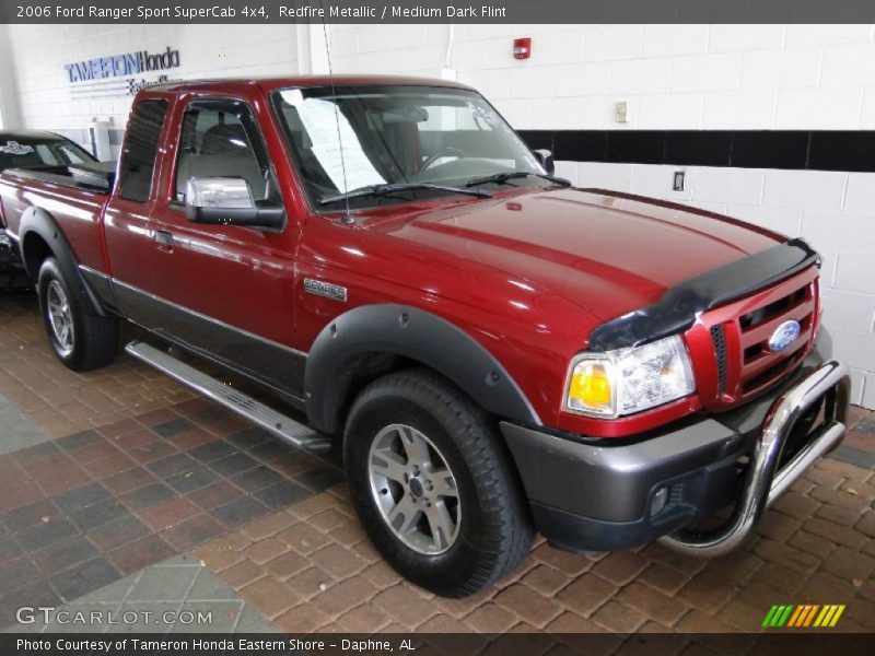 Redfire Metallic / Medium Dark Flint 2006 Ford Ranger Sport SuperCab 4x4