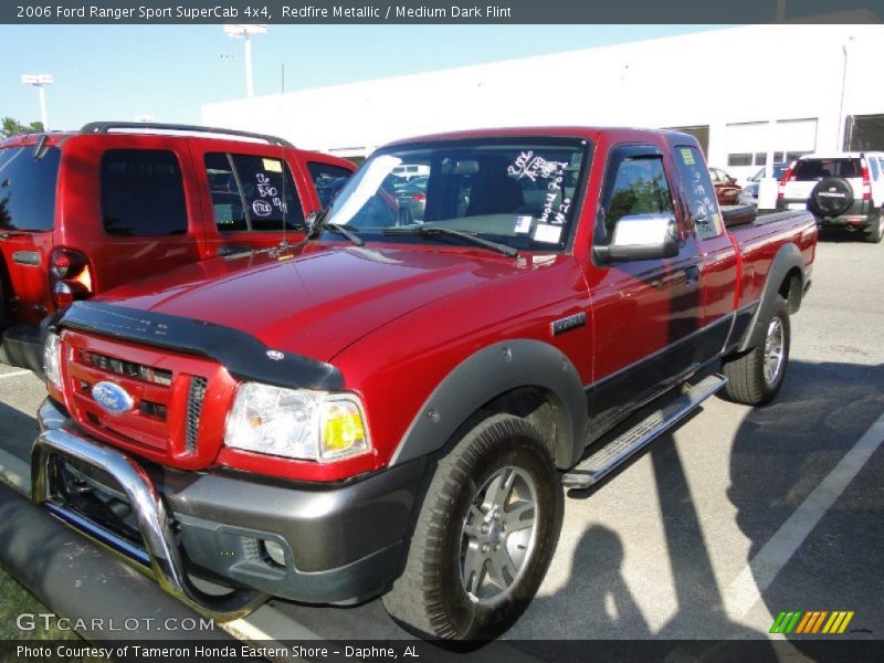Redfire Metallic / Medium Dark Flint 2006 Ford Ranger Sport SuperCab 4x4