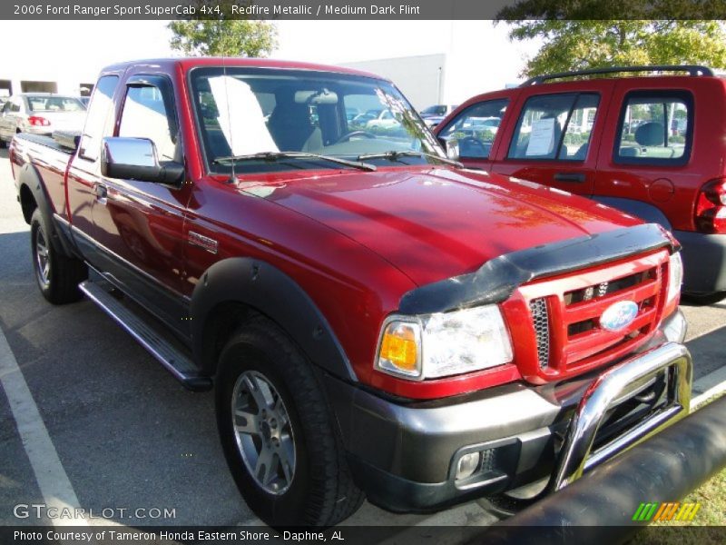 Redfire Metallic / Medium Dark Flint 2006 Ford Ranger Sport SuperCab 4x4
