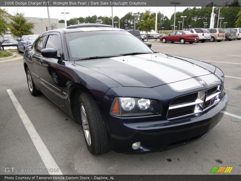 Midnight Blue Pearl / Dark Slate Gray/Light Graystone 2006 Dodge Charger R/T