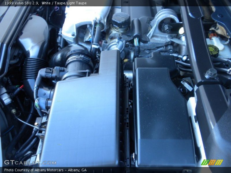 White / Taupe/Light Taupe 1999 Volvo S80 2.9