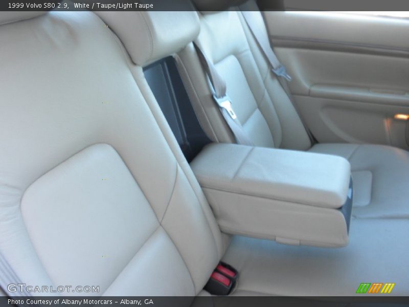 White / Taupe/Light Taupe 1999 Volvo S80 2.9
