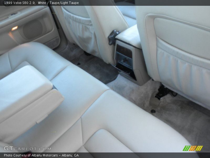 White / Taupe/Light Taupe 1999 Volvo S80 2.9
