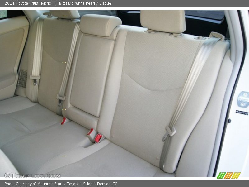 Blizzard White Pearl / Bisque 2011 Toyota Prius Hybrid III