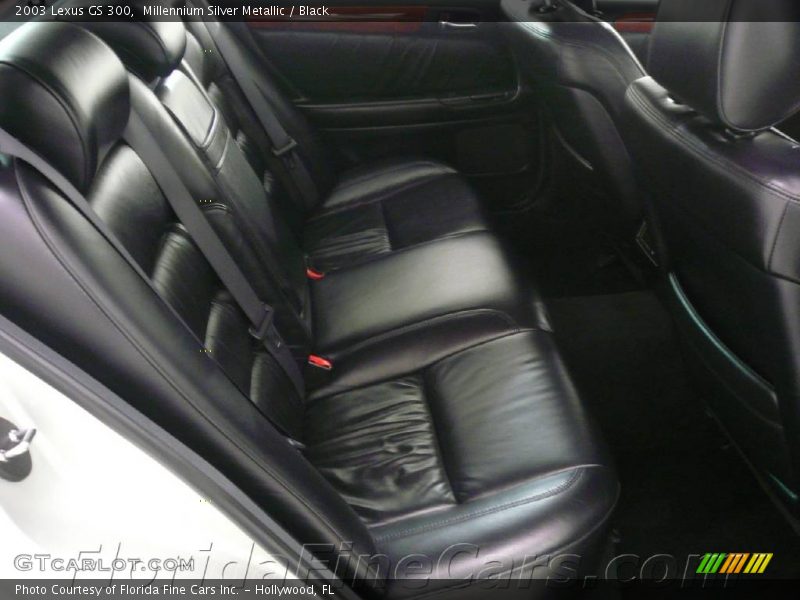 Millennium Silver Metallic / Black 2003 Lexus GS 300