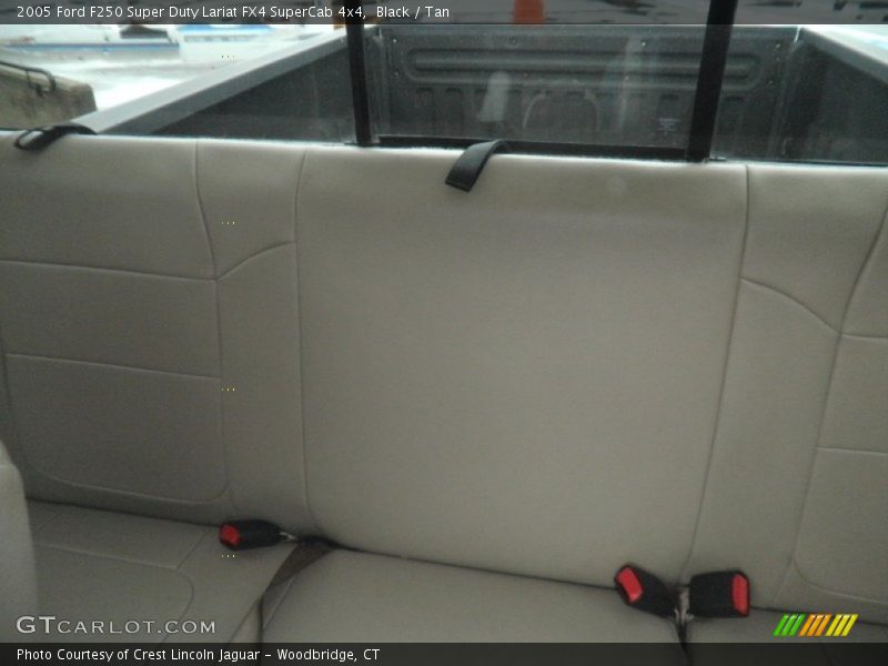 Black / Tan 2005 Ford F250 Super Duty Lariat FX4 SuperCab 4x4