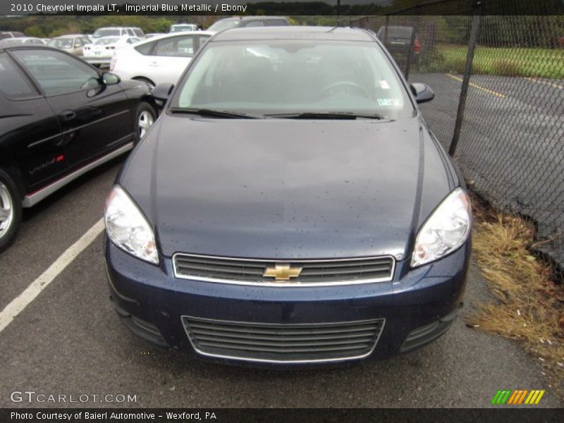 Imperial Blue Metallic / Ebony 2010 Chevrolet Impala LT