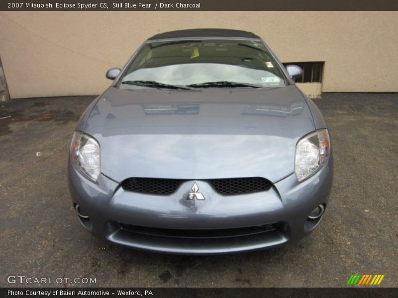 Still Blue Pearl / Dark Charcoal 2007 Mitsubishi Eclipse Spyder GS