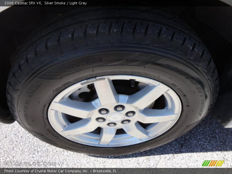 Silver Smoke / Light Gray 2006 Cadillac SRX V6