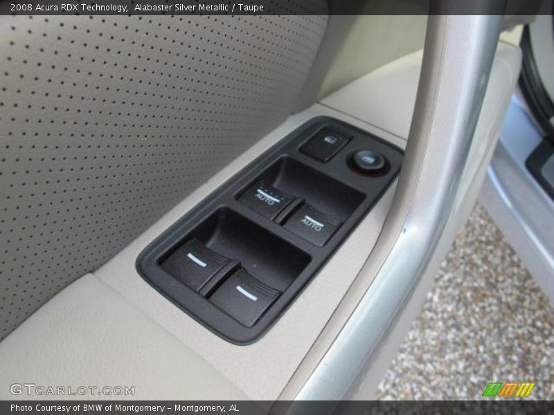 Alabaster Silver Metallic / Taupe 2008 Acura RDX Technology
