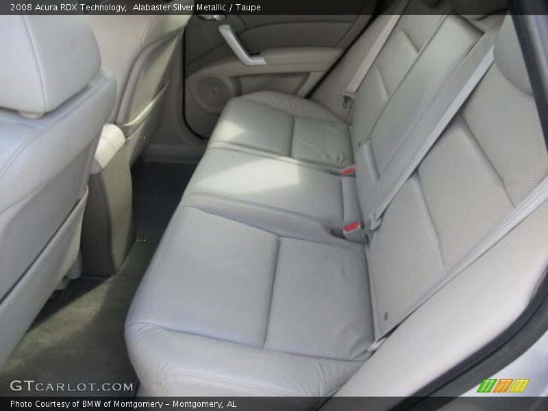 Alabaster Silver Metallic / Taupe 2008 Acura RDX Technology