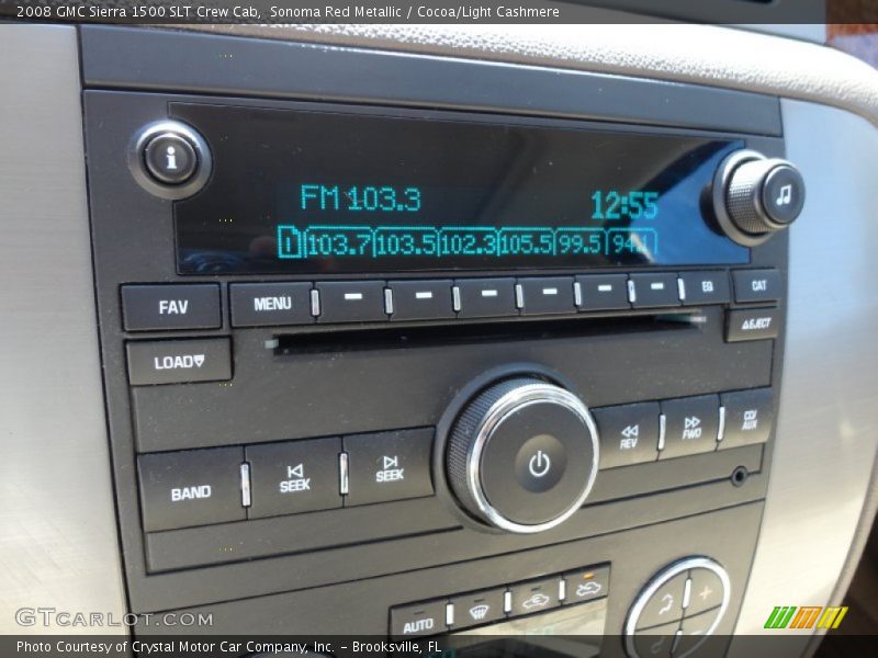 Audio System of 2008 Sierra 1500 SLT Crew Cab