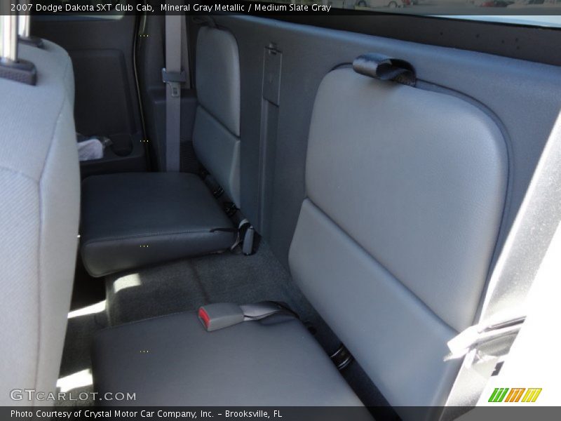 Mineral Gray Metallic / Medium Slate Gray 2007 Dodge Dakota SXT Club Cab
