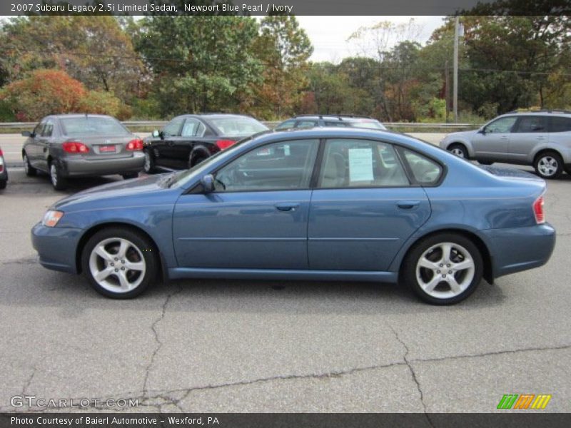  2007 Legacy 2.5i Limited Sedan Newport Blue Pearl