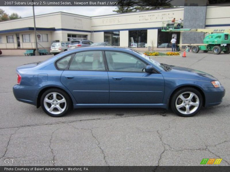 Newport Blue Pearl / Ivory 2007 Subaru Legacy 2.5i Limited Sedan