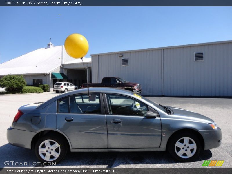 Storm Gray / Gray 2007 Saturn ION 2 Sedan