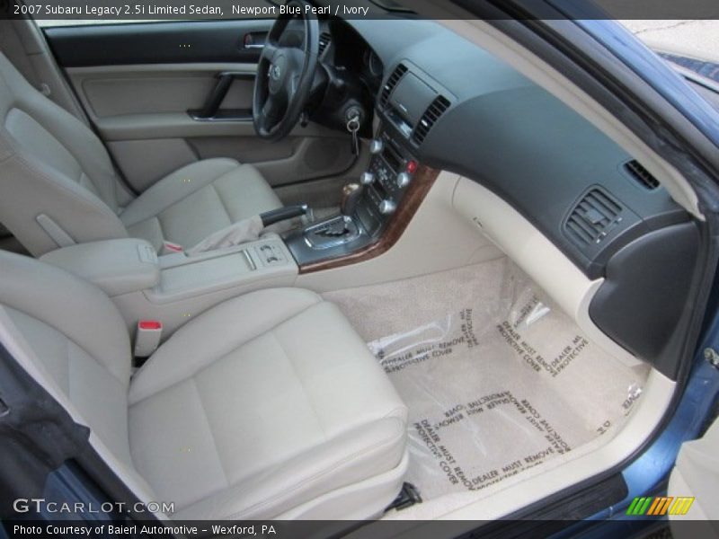  2007 Legacy 2.5i Limited Sedan Ivory Interior
