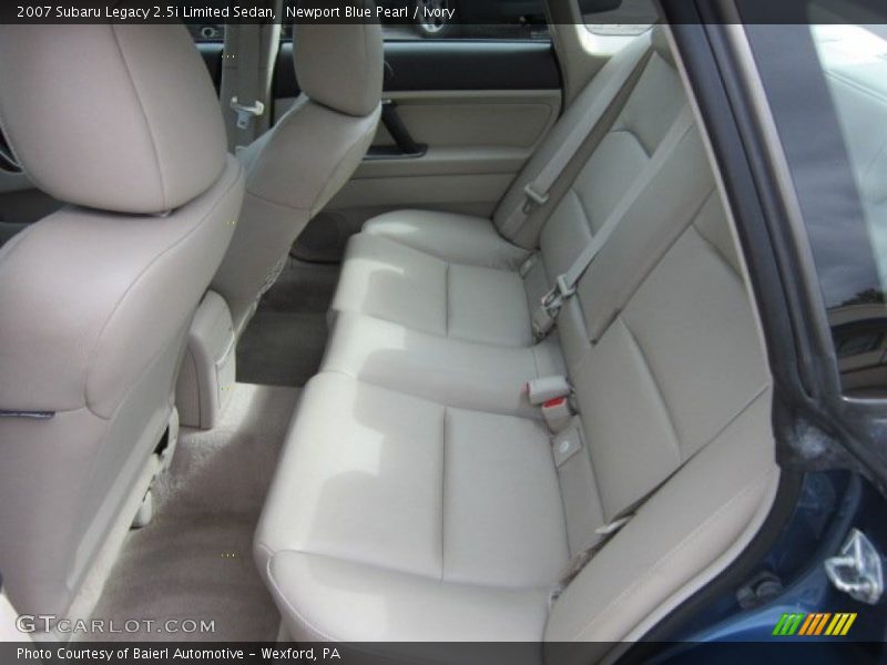  2007 Legacy 2.5i Limited Sedan Ivory Interior