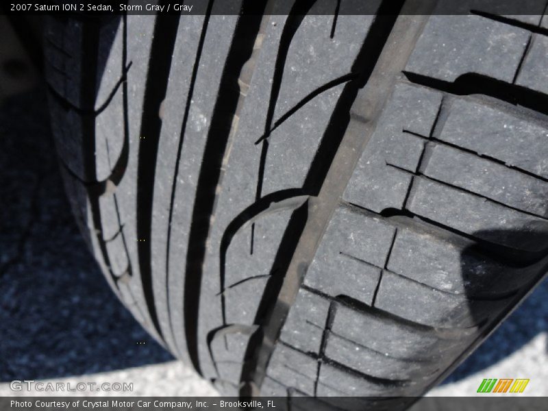 Storm Gray / Gray 2007 Saturn ION 2 Sedan