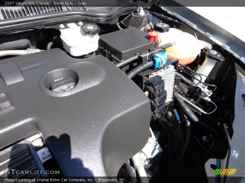 Storm Gray / Gray 2007 Saturn ION 2 Sedan