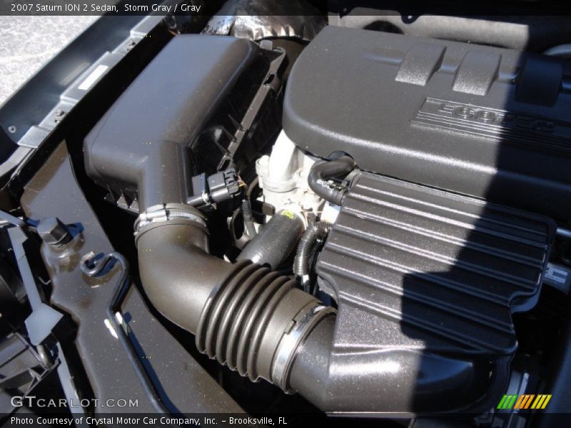 Storm Gray / Gray 2007 Saturn ION 2 Sedan