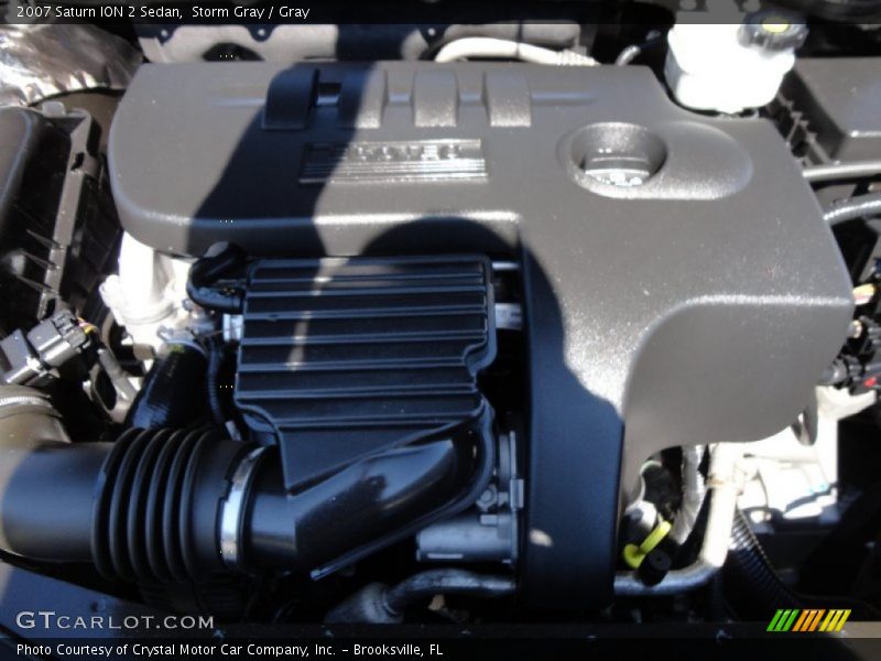 Storm Gray / Gray 2007 Saturn ION 2 Sedan