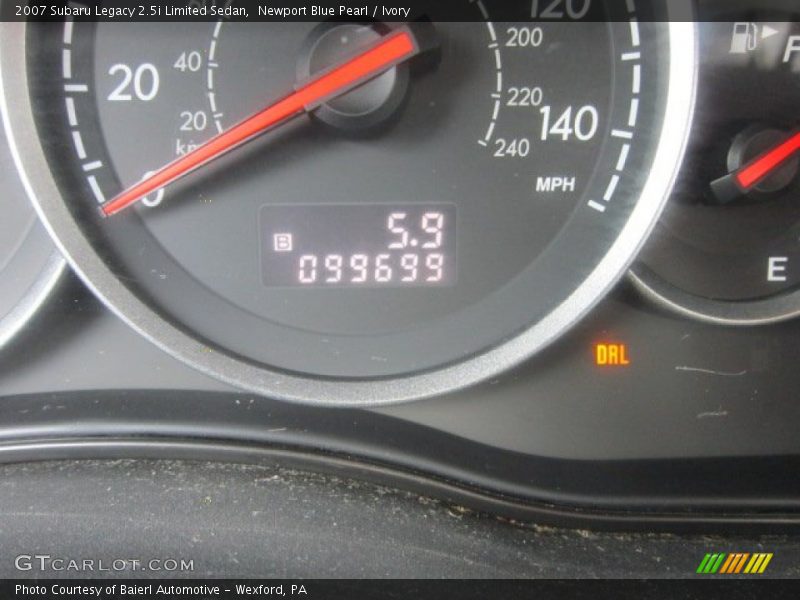Newport Blue Pearl / Ivory 2007 Subaru Legacy 2.5i Limited Sedan