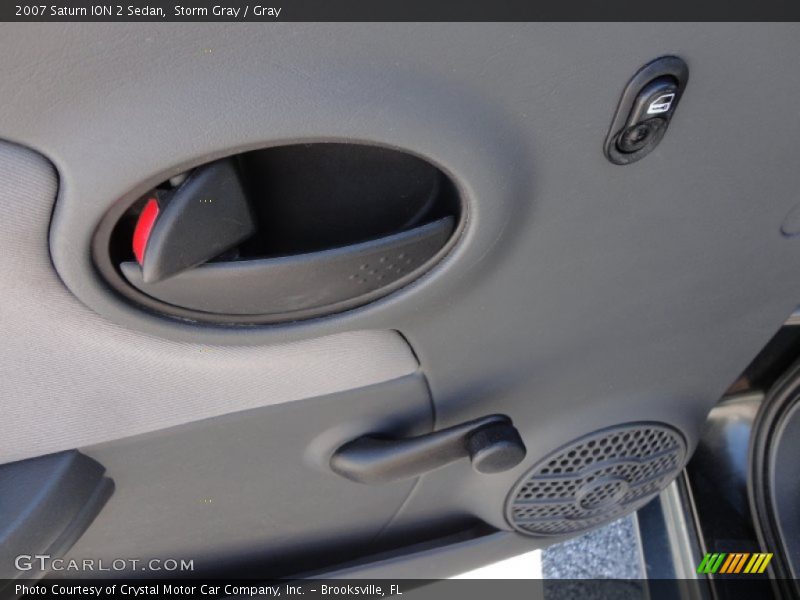 Storm Gray / Gray 2007 Saturn ION 2 Sedan