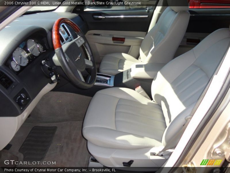 Linen Gold Metallic / Dark Slate Gray/Light Graystone 2006 Chrysler 300 C HEMI
