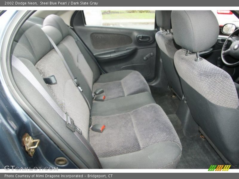 Steel Blue Pearl / Dark Slate Gray 2002 Dodge Neon