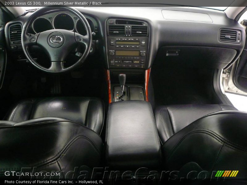 Millennium Silver Metallic / Black 2003 Lexus GS 300